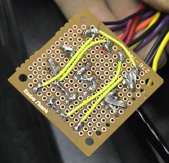 Bottom of Control Board